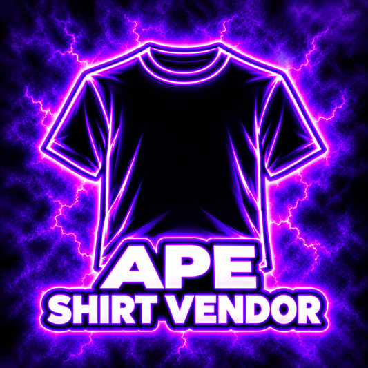 APE SHIRT VENDOR